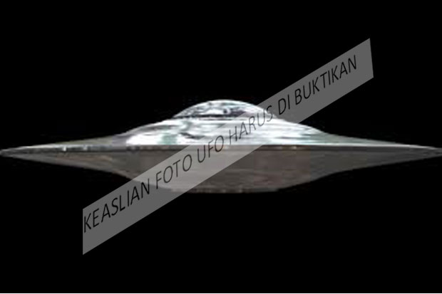 Keaslian Foto UFO Harus...
