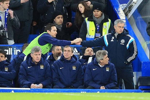Pertemuan Lampard-Mourinho...
