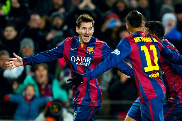 Messi Tancap Gas Dekati...