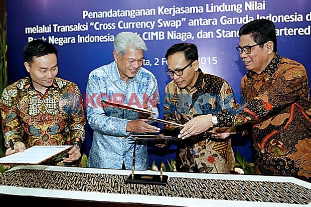 Garuda Kerja Sama Hedging...