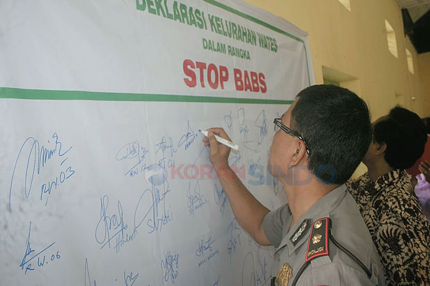 Banyak Warga Masih BAB...