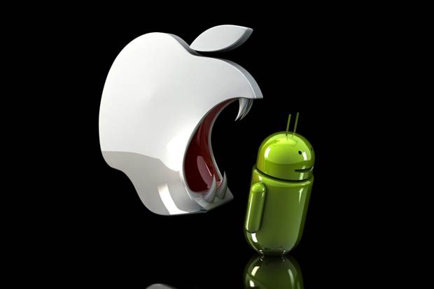 iOS Geser Posisi Android...