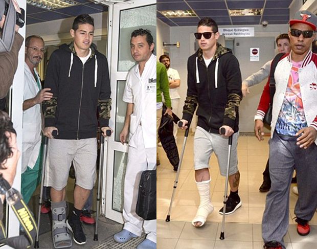 James Lempar Senyum...