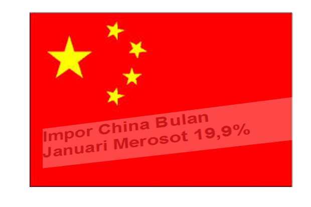 Impor China Bulan Januari...