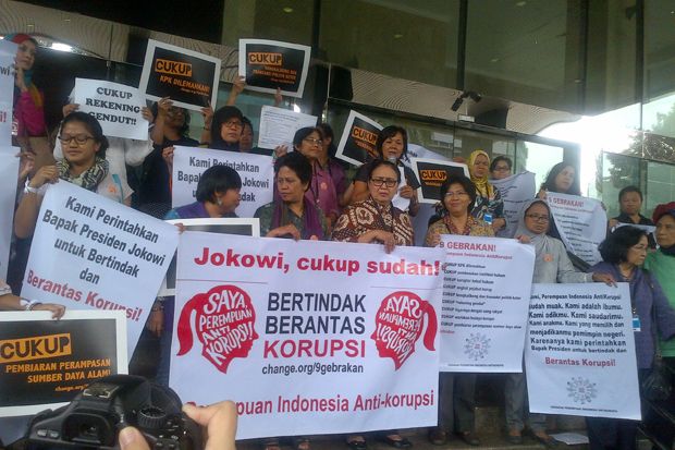 Datangi KPK, Para Ibu...