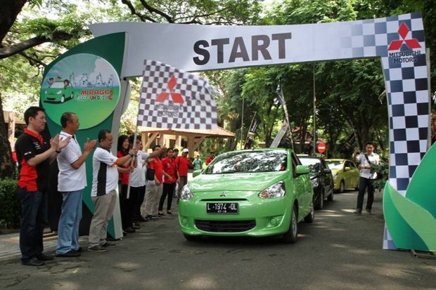Uji Irit Mirage di Surabaya...