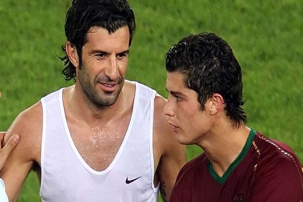 Figo Tak Terima Ronaldo...