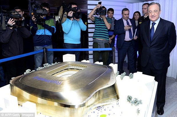 Rencana Renovasi Bernabeu...