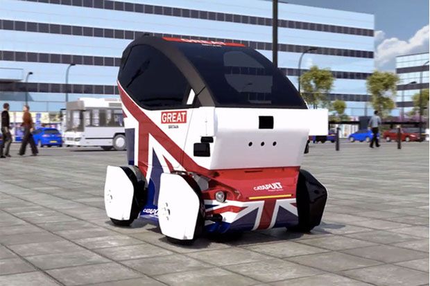 Ini Mobil Tanpa Pengemudi...