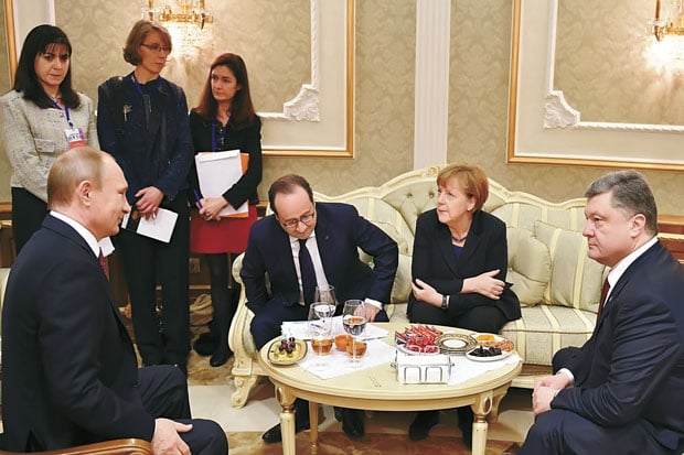Perjanjian Damai Ukraina...