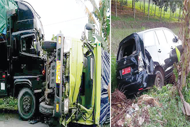 Hantam Tiga Mobil, Jalintim...