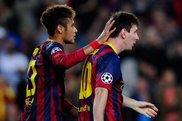 Messi & Neymar Bawa...