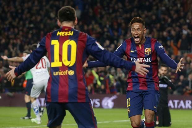 Messi-Neymar, Pasangan...