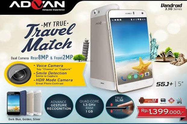 Advan S5J + Ramaikan...