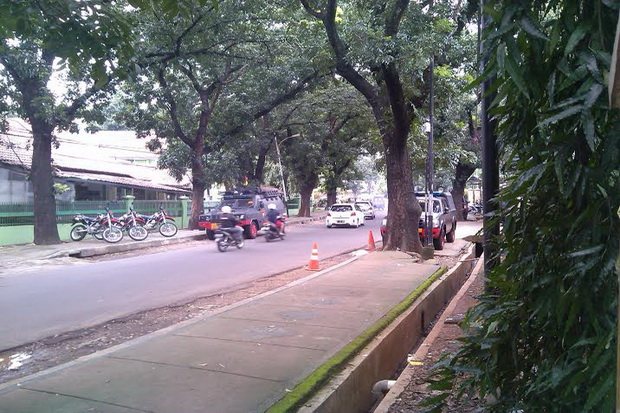 Suasana Rumah Budi Gunawan,...