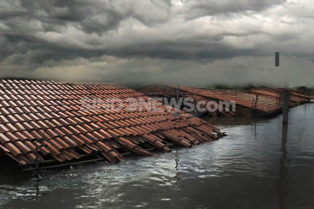 Tanggul di Brebes Jebol,...