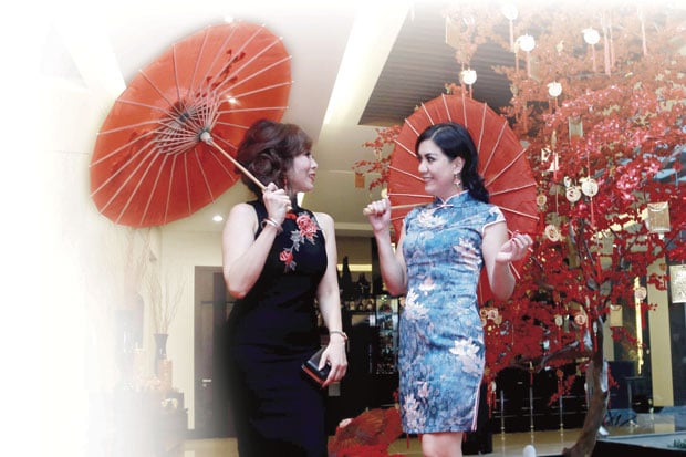 Cheongsam Cantik saat...