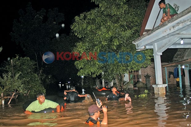 Banjir Terjang Jombang,...
