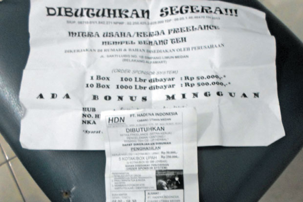 Hati-Hati Penipuan Lowongan...