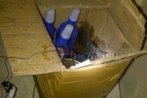 Isi Paket Bom ITC Depok...