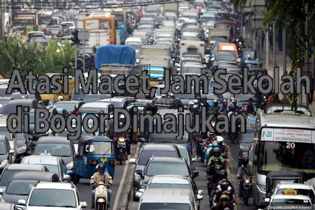 Atasi Macet, Jam Sekolah...