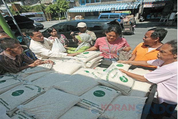 Stok Beras di Pasaran...