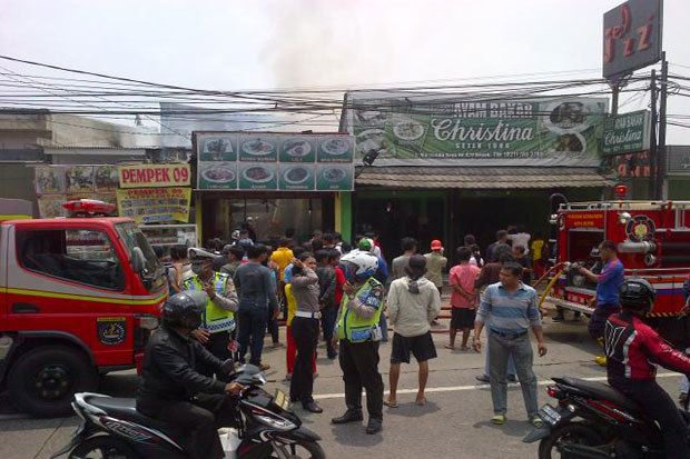 Kebakaran di Restoran...