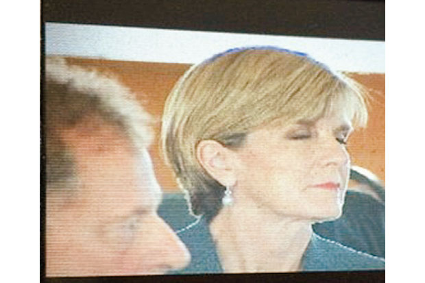 Menlu Australia Julie...