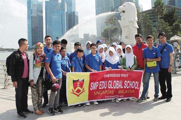 Siswa SMP Edu Global...