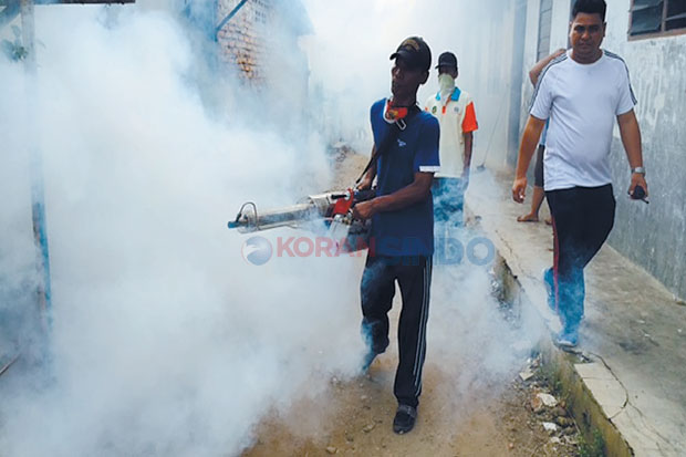 Kelurahan Lalang Fogging...