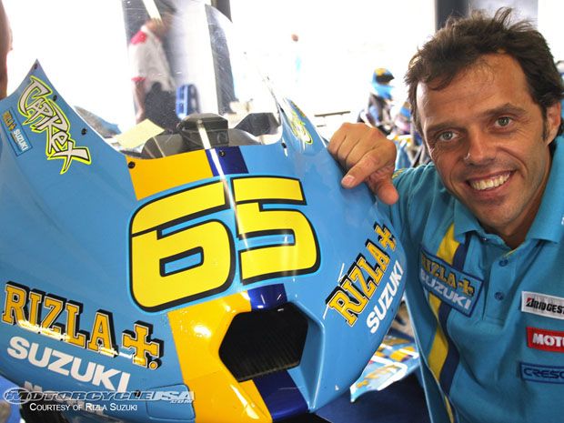 Loris Capirossi akan...