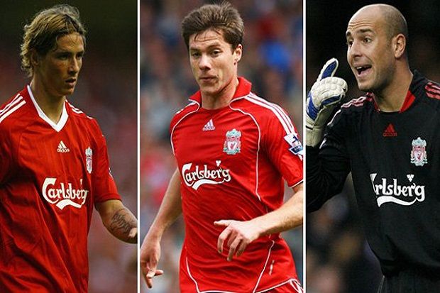 Torres, Reina, dan Xabi...