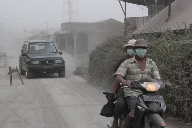 Gunung Sinabung Erupsi