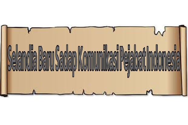 Selandia Baru Sadap...