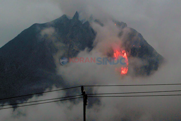 Debu Sinabung Capai...