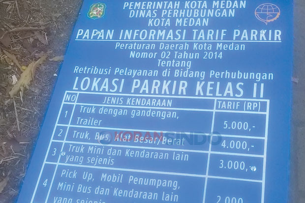 Papan Informasi Tarif...