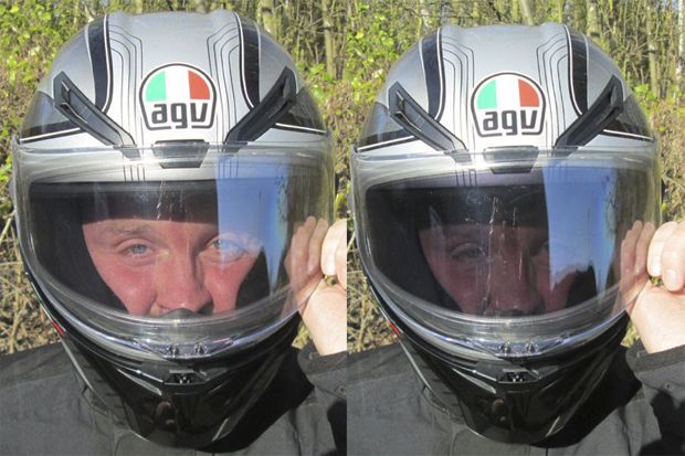 Kaca Helm LCD AGV Bisa...