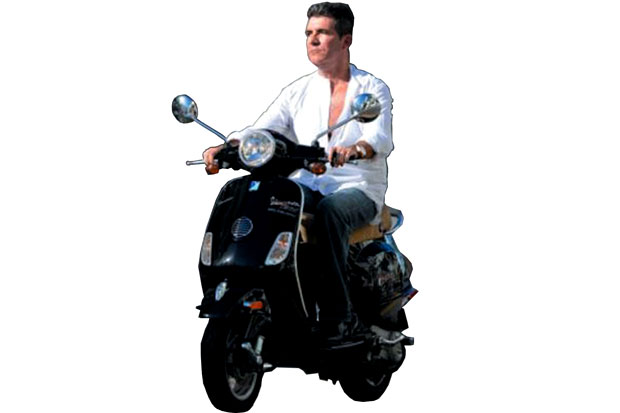 Simon Cowell Beli Skuter...