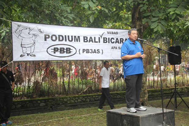 SBY Ajak Warga Denpasar...