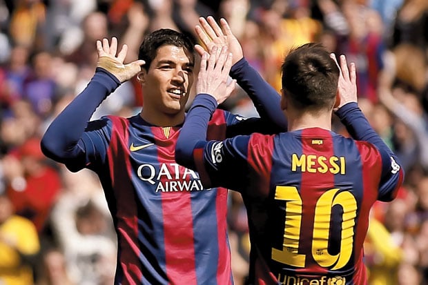 Messi-Suarez Bawa Barca...