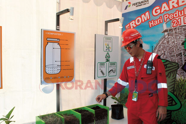 Sampah Rumput di Kilang...