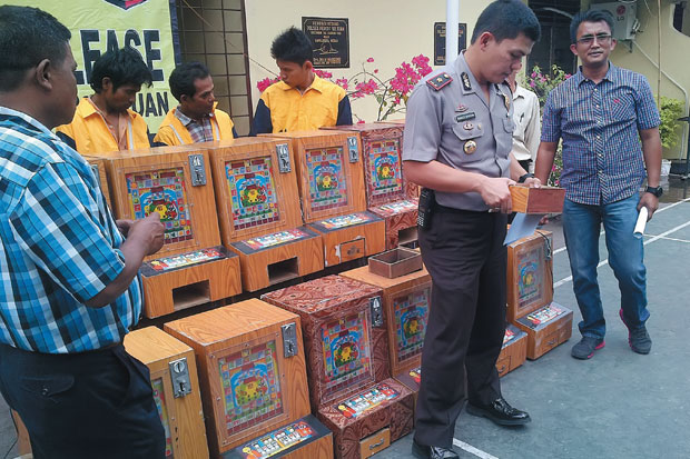 Lagi, Judi Jackpot Digerebek