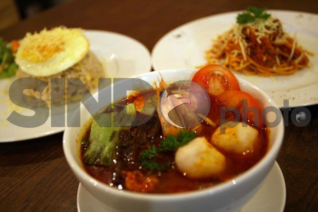 Tom Yam Pasta yang Manjakan...
