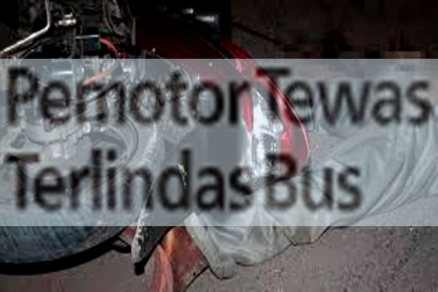 Pemotor Tewas Terlindas...