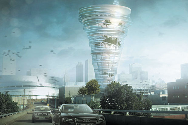 Oklahoma Rancang Gedung...