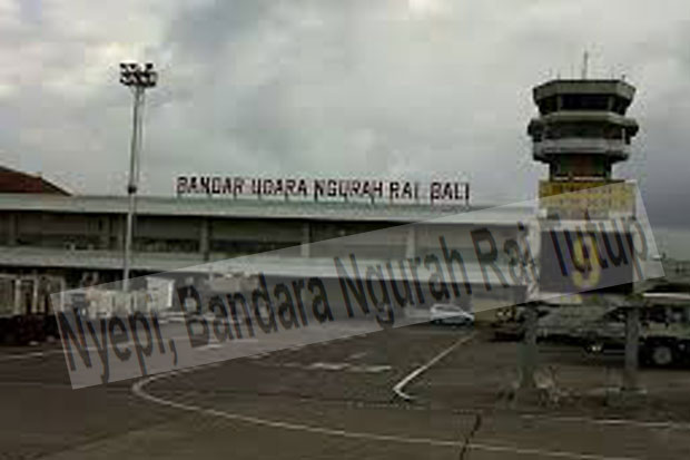 Nyepi, Bandara Ngurah...