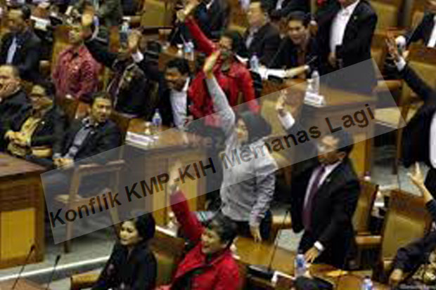 Konflik KMP-KIH Memanas...