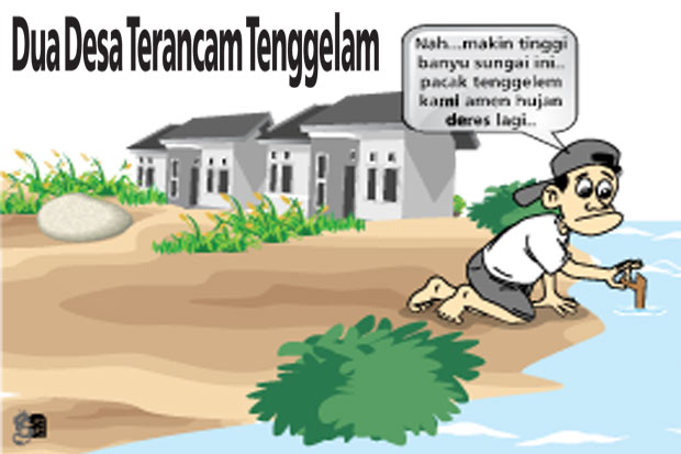 Dua Desa Terancam Tenggelam