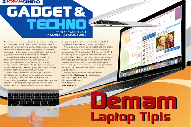 Demam Laptop Tipis