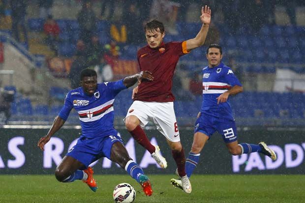 Roma Terjungkal di Olimpico,...